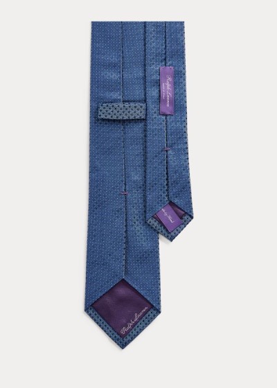 Men's Ralph Lauren Patterned Silk Ties | 853610KMP